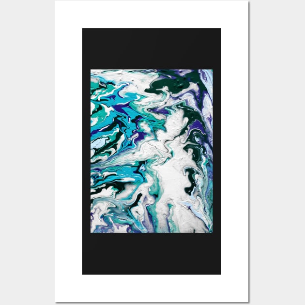 Fluid Painting That Looks Like Toothpaste Honestly Wall Art by dnacademic